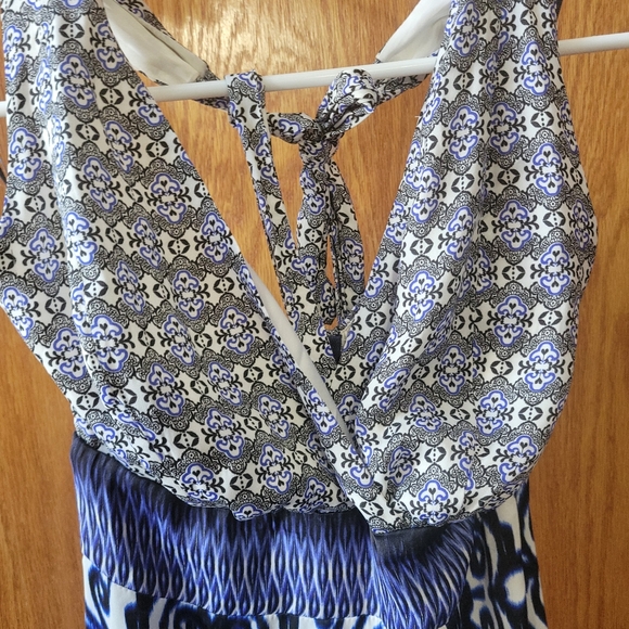 New york and company Eva Mendes collection long halter top dress - Picture 5 of 10